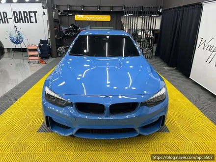 용산구 랩핑, 마포구랩핑 BMW M4 컨버터블 메탈릭 블랙 락그레이 필름으로 전체랩핑 시공 가보자고 -! / 용산구 문배동
