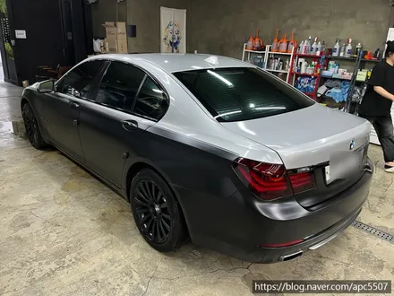 bmw 7 시리즈 투톤 랩핑 / 용산구 문배동