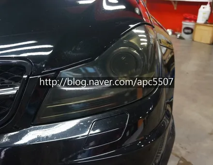 벤츠 c63g  스모그 라이트필름 / 용산구 문배동