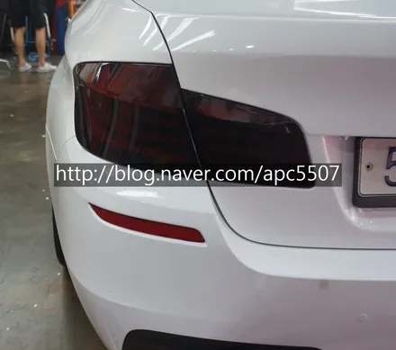 내 차를 사랑하자! 차량래핑 bmw528i / 용산구 문배동