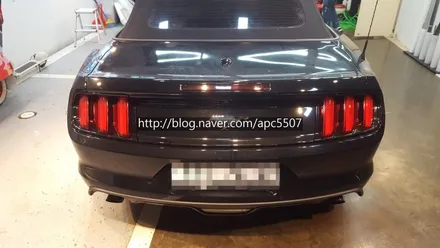 머스탱 부분랩핑 바이퍼 데칼 [강남구 랩핑][성수동랩핑][장안동랩핑] / 용산구 문배동