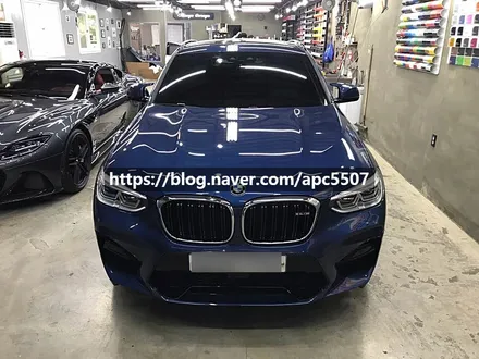 부분랩핑으로 bmw x4m을 더욱 세련미 넘치게! / 용산구 문배동