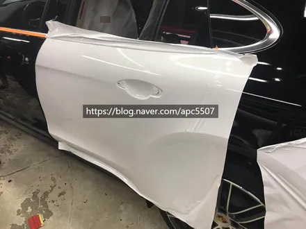 전체래핑 포르쉐 파나메라 화이트 컬러로 변신! / 용산구 문배동