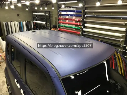 전체렙핑 후기 레이 에이버리 슈프림 사틴브루 컬러로 180도 변신 / 용산구 문배동