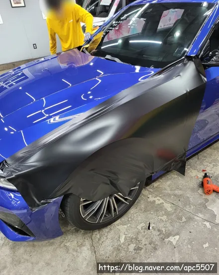 bmw 3시리즈 사틴블랙 / 용산구 문배동