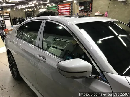 BMW 7시리즈 세단 745e 하이브리드 크롬 죽이기 시공 / 용산구 문배동