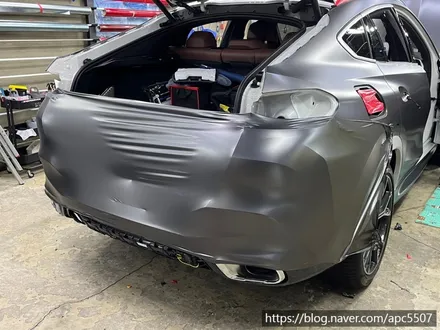 bmw x6 사틴 다크 그레이 / 용산구 문배동
