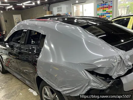 bmw x2 시멘트 랩핑 / 용산구 문배동