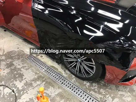 자동차랩핑 무난하지만 강력한 컬러로! bmw 차량 후기 / 용산구 문배동