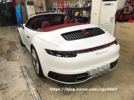 전체랩핑 사틴화이트로 변신하기 / 용산구 문배동