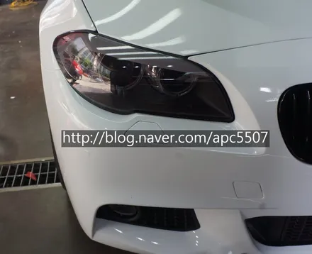 내 차를 사랑하자! 차량래핑 bmw528i / 용산구 문배동
