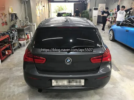 bmw 118 전체랩핑 시공기 [#용산구랩핑][#마포구랩핑][#용산구래핑][#마포구래핑][#용산랩핑][#용산래핑] / 용산구 문배동