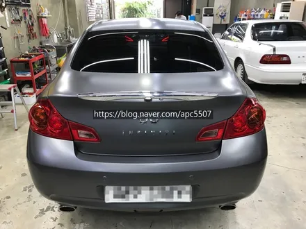 인피니티 g35 전체 래핑 시공기 / 용산구 문배동