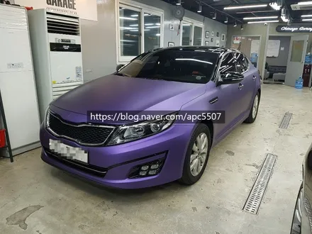 더운 여름 시원한 컬러로 개성을 뽐내보자!! K5 전체 차량 랩핑 / 용산구 문배동