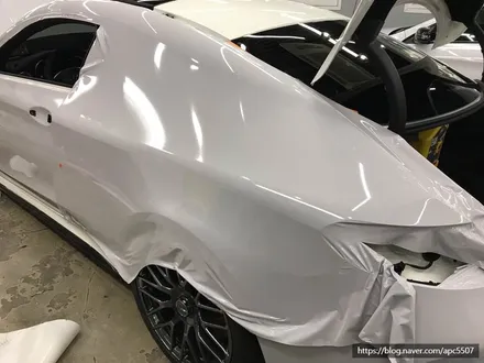 C63AMG쿠페 전체랩핑으로 한층 더 세련되게 / 용산구 문배동