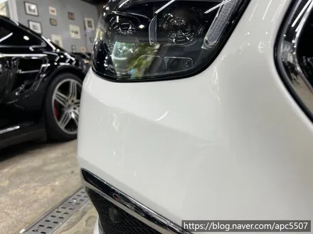 벤츠 E 클래스 E250 프런트 범퍼 PPF & 블랙 PPF 루프스킨 시공 / 용산구 문배동