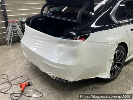 bmw 7시리즈 투톤 랩핑 / 용산구 문배동