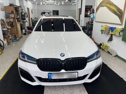 강동구 BMW5시리즈 차량 깔끔하게 튜닝하는 방법_루프스킨랩핑_ 실내랩핑 / 하남 풍산동