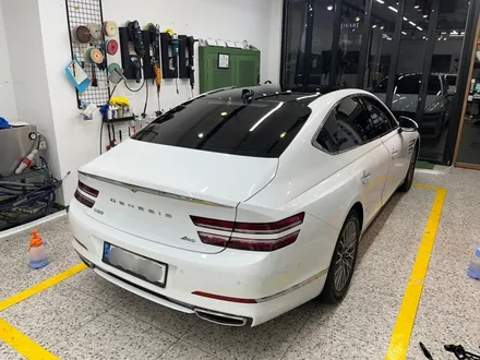 G80 루프스킨(블랙PPF) 시공으로 파노라마 선루프 연출_강동랩핑 / 하남 풍산동
