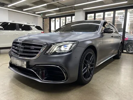 하남랩핑 S63amg 사틴다크그레이 전체랩핑_남양주랩핑 / 하남 풍산동
