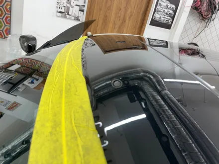 하남 DK아지트 BMW i4 고광택 LB필름 피아노블랙  랩핑 루프스킨시공_고광택필름_LB필름시공_남양주루프스킨_강동루프스킨 / 하남 풍산동