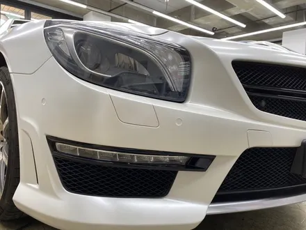 SL63AMG 사틴화이트펄 전체랩핑_서울랩핑_하남랩핑_미사랩핑_구리랩핑_남양주랩핑_덕소랩핑_강동랩핑_다산랩핑 / 하남 풍산동
