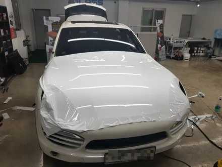 카이엔 화이트 전체랩핑_랩핑사고_랩핑보험_하남랩핑_서울랩핑_남양주랩핑_별내랩핑_강동랩핑 / 하남 풍산동