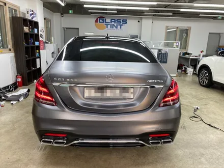 하남랩핑 S63amg 사틴다크그레이 전체랩핑_남양주랩핑 / 하남 풍산동