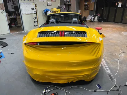 911카브리올레 992 다크옐로우 전체랩핑_하남랩핑_미사랩핑_남양주랩핑_구리랩핑 / 하남 풍산동
