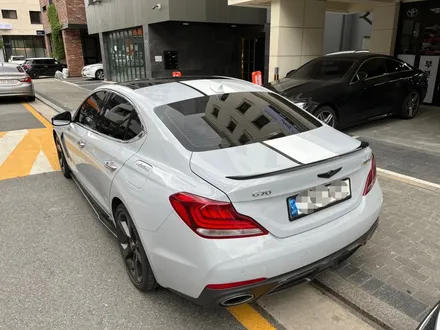 하남 제네시스 G70 데칼 랩핑 시공_남양주데칼_서울데칼 / 하남 풍산동