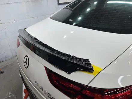 CLA45amg 부분랩핑 시공으로 포인트를 주다!_하남랩핑_미사랩핑_강동랩핑_위례랩핑_랩핑잘하는곳 / 하남 풍산동