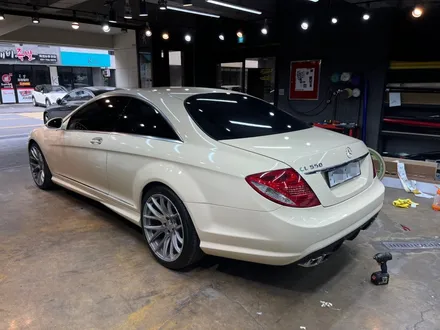하남 벤츠 CL550 아이보리 전체랩핑으로 색다른 느낌!_미사랩핑_남양주랩핑 / 하남 풍산동