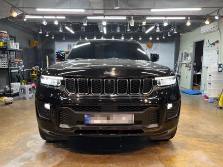 JEEP 그랜드체로키L 전체 크롬죽이기랩핑시공_하남랩핑_남양주랩핑 / 하남 풍산동