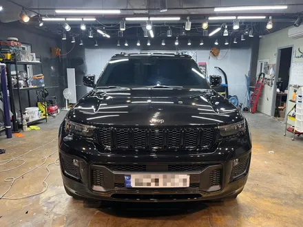 지프 그랜드체로키L 랩핑 크롬죽이기 맛집 하남 DK아지트_미사랩핑_남양주랩핑_구리랩핑_강동랩핑_고덕랩핑 / 하남 풍산동
