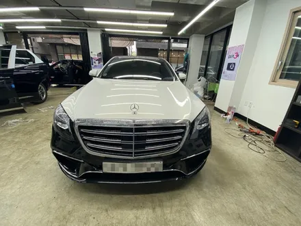 W222 S클래스 랩핑 사고차 보험처리 재시공 / 하남 풍산동