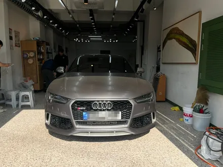 남양주 아우디 RS7 랩핑 사고보험처리 및 크롬죽이기 랩핑시공_디케이아지트_구리크롬죽이기_강동크롬죽이기 / 하남 풍산동