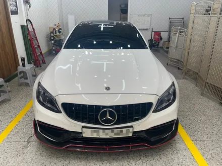구리 남양주 C63amg 쿠페 본넷 카본랩핑시공 맛집_디케이아지트_평내랩핑_호평랩핑_금곡랩핑_덕소랩핑 / 하남 풍산동