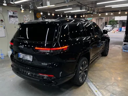 JEEP 그랜드체로키L 전체 크롬죽이기랩핑시공_하남랩핑_남양주랩핑 / 하남 풍산동