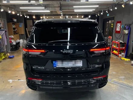 JEEP 그랜드체로키L 전체 크롬죽이기랩핑시공_하남랩핑_남양주랩핑 / 하남 풍산동