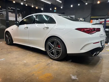 CLA45amg 부분랩핑 시공으로 포인트를 주다!_하남랩핑_미사랩핑_강동랩핑_위례랩핑_랩핑잘하는곳 / 하남 풍산동