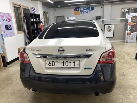 사고난 랩핑차 알티마 사틴화이트펄 보험처리_하남랩핑_남양주랩핑_구리랩핑_위례랩핑_강동랩핑 / 하남 풍산동