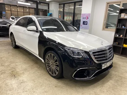 W222 S클래스 랩핑 사고차 보험처리 재시공 / 하남 풍산동