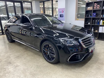 하남랩핑 S63amg 사틴다크그레이 전체랩핑_남양주랩핑 / 하남 풍산동
