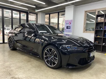 G80 M3 엠뷸런스옐로우 전체랩핑시공_하남랩핑_남양주랩핑_구리랩핑_다산랩핑_서울랩핑 / 하남 풍산동