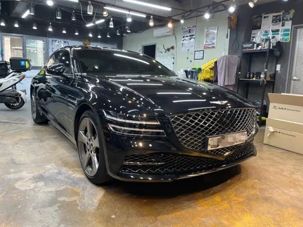 제네시스 G80 앞범퍼 PPF 시공_하남PPF_남양주PPF / 하남 풍산동