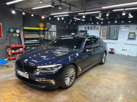 BMW G30 5시리즈 사틴다크그레이 전체랩핑_하남랩핑_남양주랩핑 / 하남 풍산동