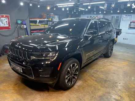 JEEP 그랜드체로키L 전체 크롬죽이기랩핑시공_하남랩핑_남양주랩핑 / 하남 풍산동
