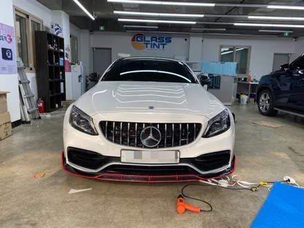 C63amg 쿠페 라인포인트 랩핑_미사랩핑_광주랩핑 / 하남 풍산동