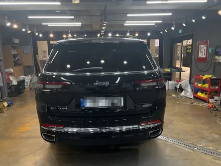 JEEP 그랜드체로키L 전체 크롬죽이기랩핑시공_하남랩핑_남양주랩핑 / 하남 풍산동