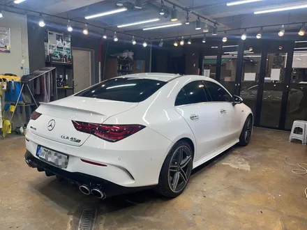 CLA45amg 부분랩핑 시공으로 포인트를 주다!_하남랩핑_미사랩핑_강동랩핑_위례랩핑_랩핑잘하는곳 / 하남 풍산동
